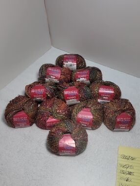 Filatura Di Crosa TEMPO Multicolor Yarn - 11 Balls - NWT